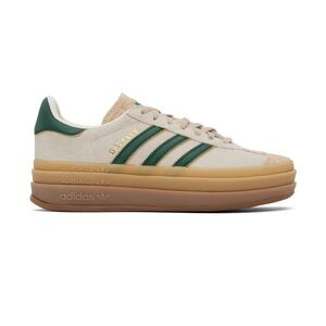 NWT Adidas Women's Beige and Green Sneakers